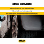 Husky Liners Mud Guards | Front and Rear Mud Guards - Black | 56886 | Fits