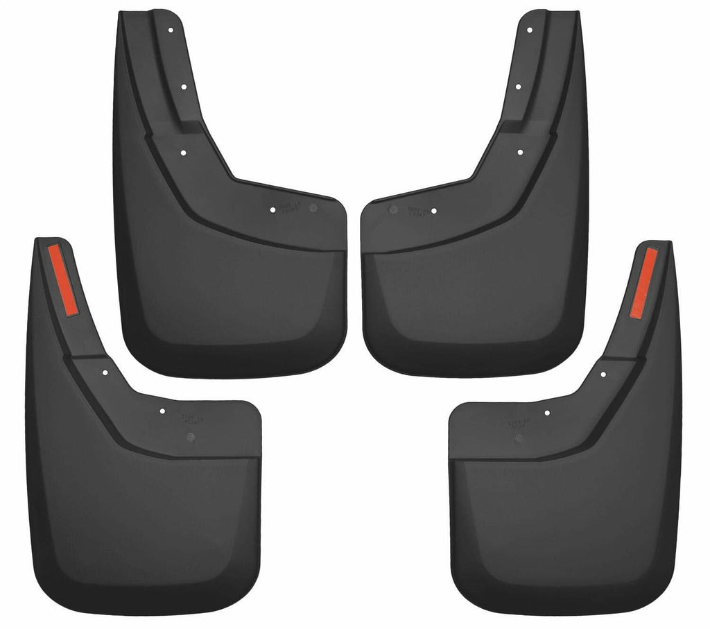 Husky Liners Mud Guards | Front and Rear Mud Guards - Black | 56886 | Fits