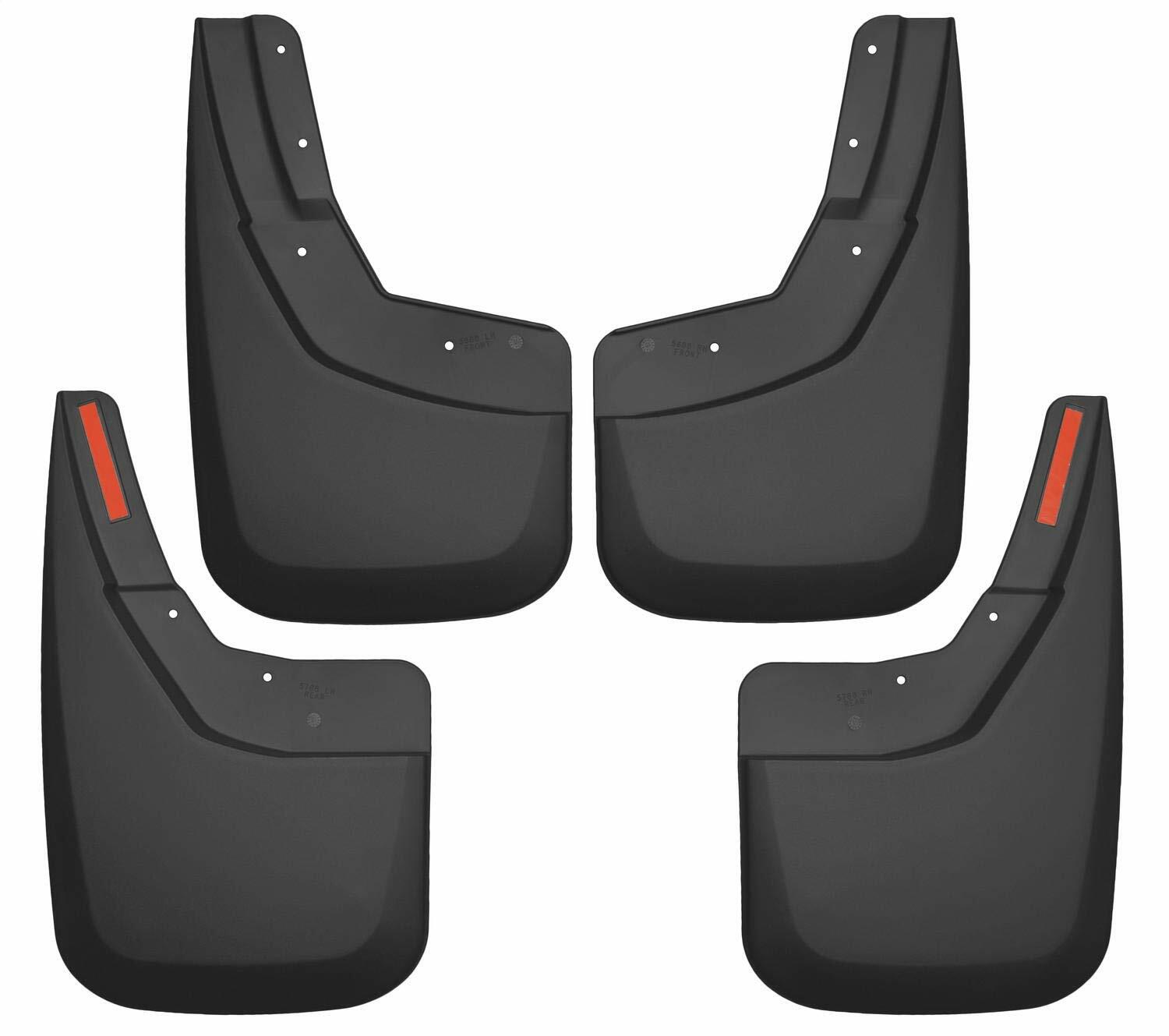 Husky Liners Mud Guards | Front and Rear Mud Guards - Black | 56886 | Fits