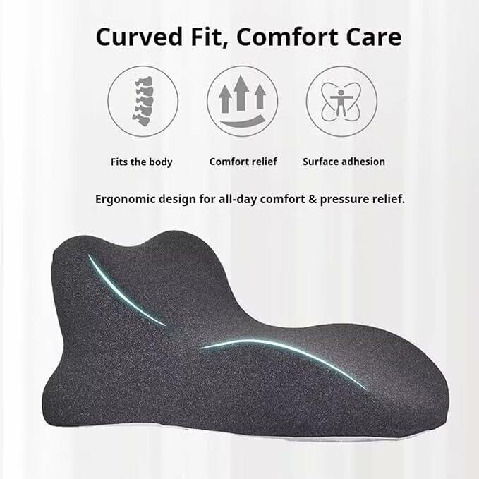 Moodie Intimacy Pillow, 27° Angle Perfect Position Ergonomic Memory Foam Wedge