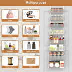 VyGrow Over The Door Organizer, 8-tier Metal Door Organizer Hanging with
