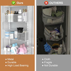 VyGrow Over The Door Organizer, 8-tier Metal Door Organizer Hanging with