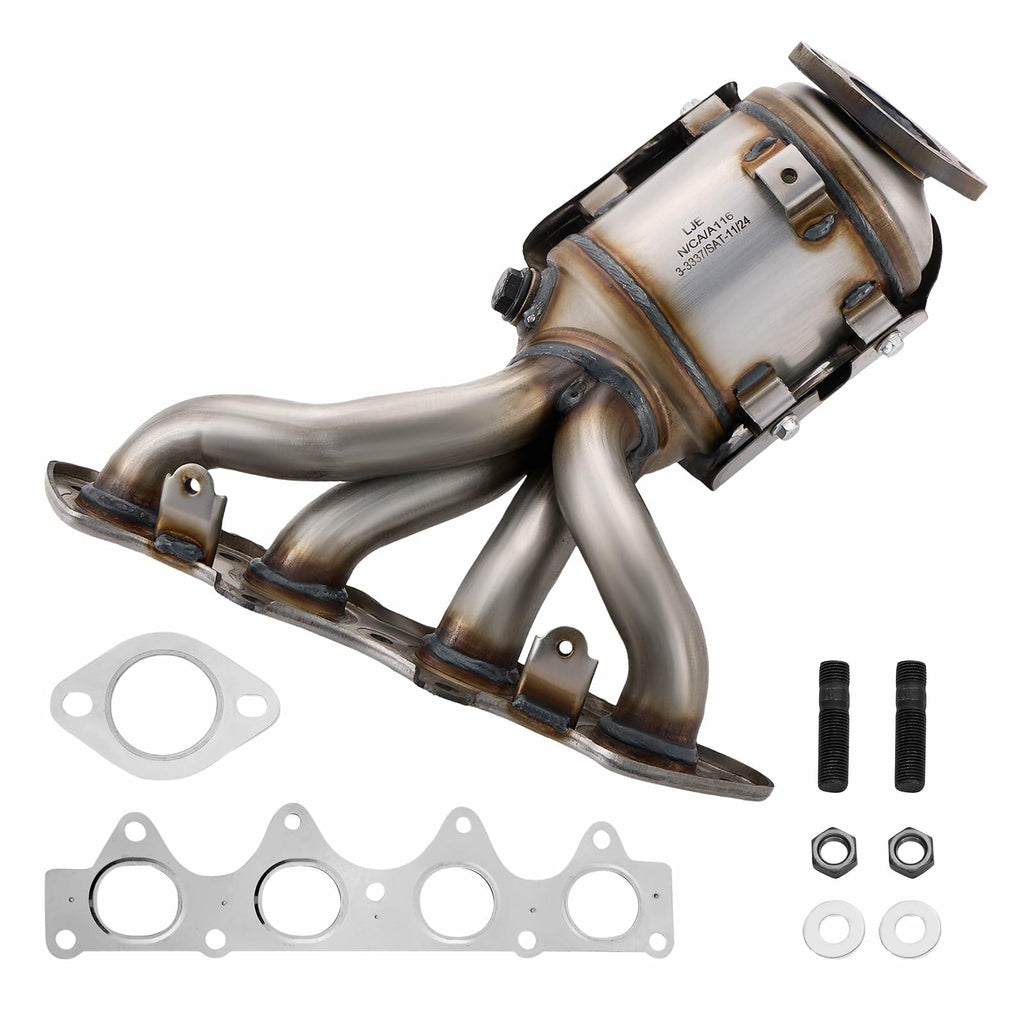 BDFHYK Exhaust Manifold Catalytic Converter with Gasket Kit Direct-Fit