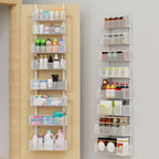 VyGrow Over The Door Organizer, 8-tier Metal Door Organizer Hanging with
