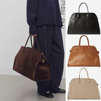 Leather Tote Bag Retro Top Handle Bag Stylish Large Capacity Suede Leather Tote