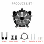 HDBUBALUS Motorcyle Air Cleaner Air Filter Kit Fit For Harley Softail 2016-2017