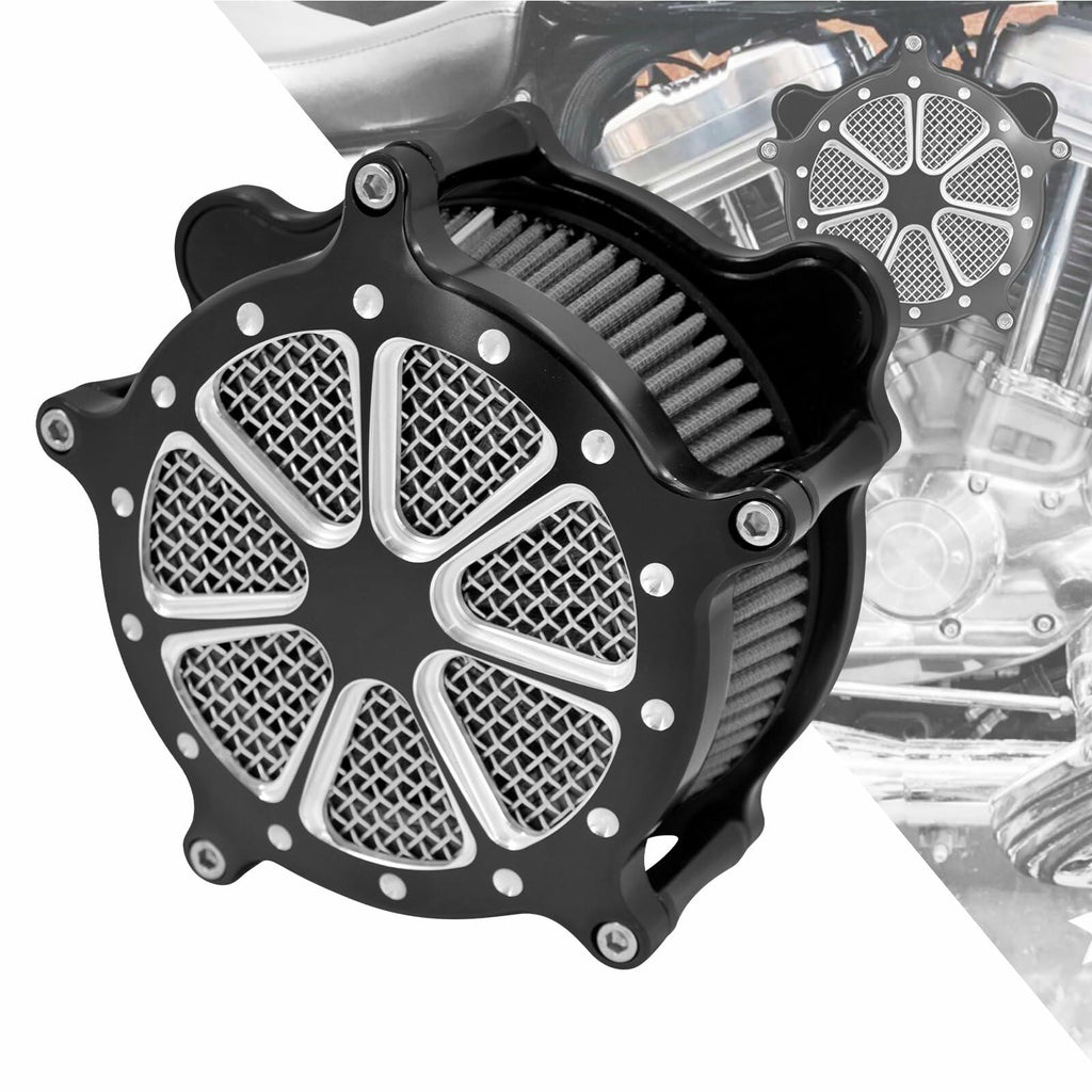 HDBUBALUS Motorcyle Air Cleaner Air Filter Kit Fit For Harley Softail 2016-2017