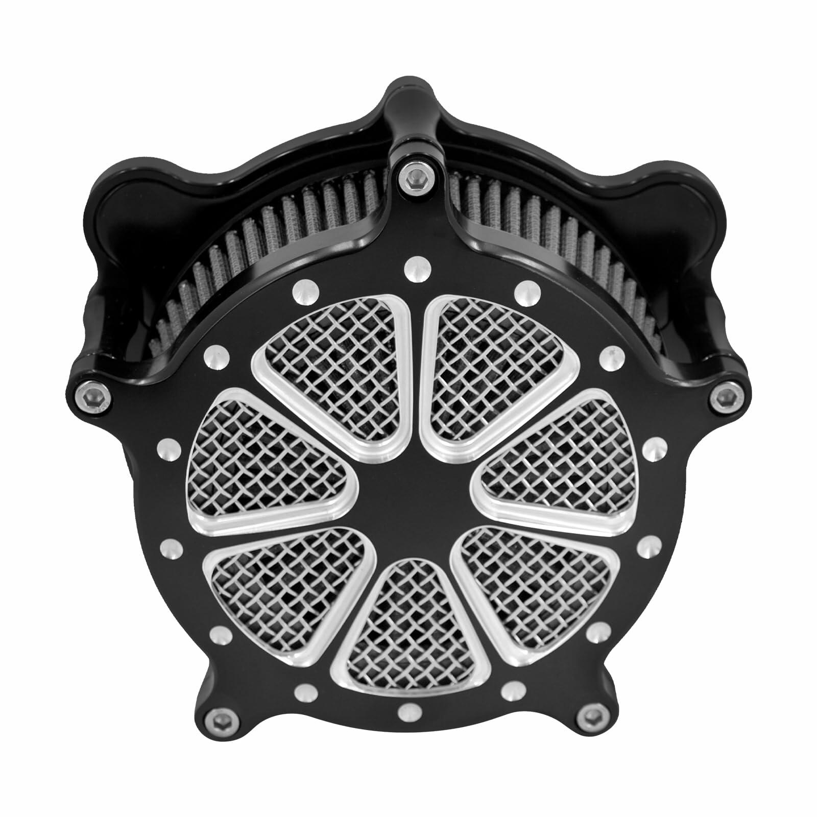 HDBUBALUS Motorcyle Air Cleaner Air Filter Kit Fit For Harley Softail 2016-2017
