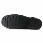 OSSTONE Moto Boots for Men Fashion Zipper-up Leather Chukka Boots Casual Shoes