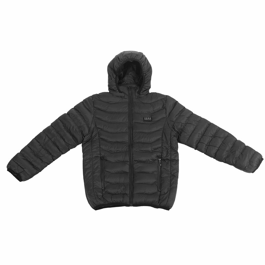 Heated Jackets, 3 Grade Large Lightweight Electric Heating Coat with Hood,