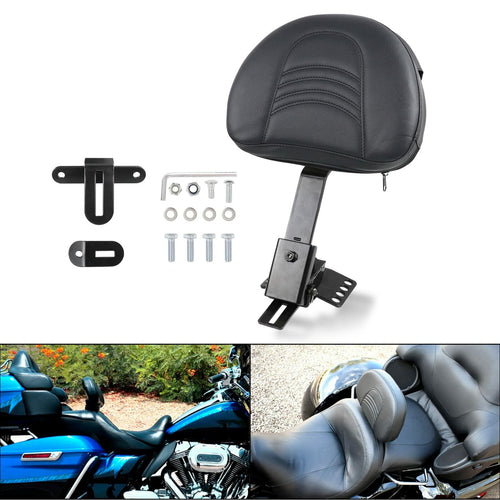 KOLEMO Motorcycle Adjustable Plug-in Driver Backrest Compatible with for