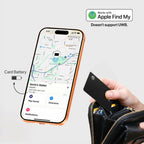 SPOTMINDERS Apple MFi Certified Wallet Tracker PRO for Travel Credit Card Design