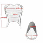 Seat Driver ﻿ Motorcycle Front Seat Cushion Driver Rider Pad Cover For Z 400