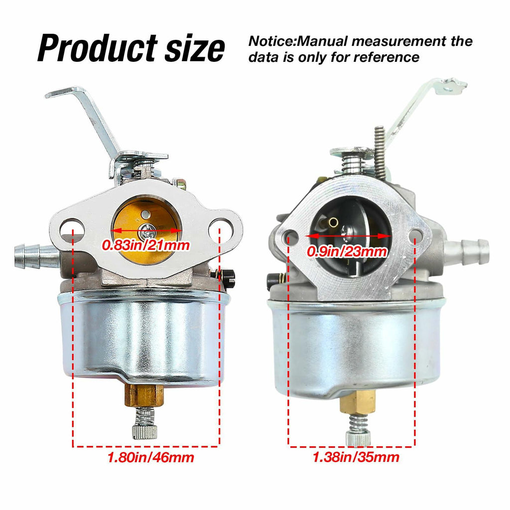 laffoonparts 632631 Carburetor Kit, Replacement for Tecumseh H30 H50 H60 HH60