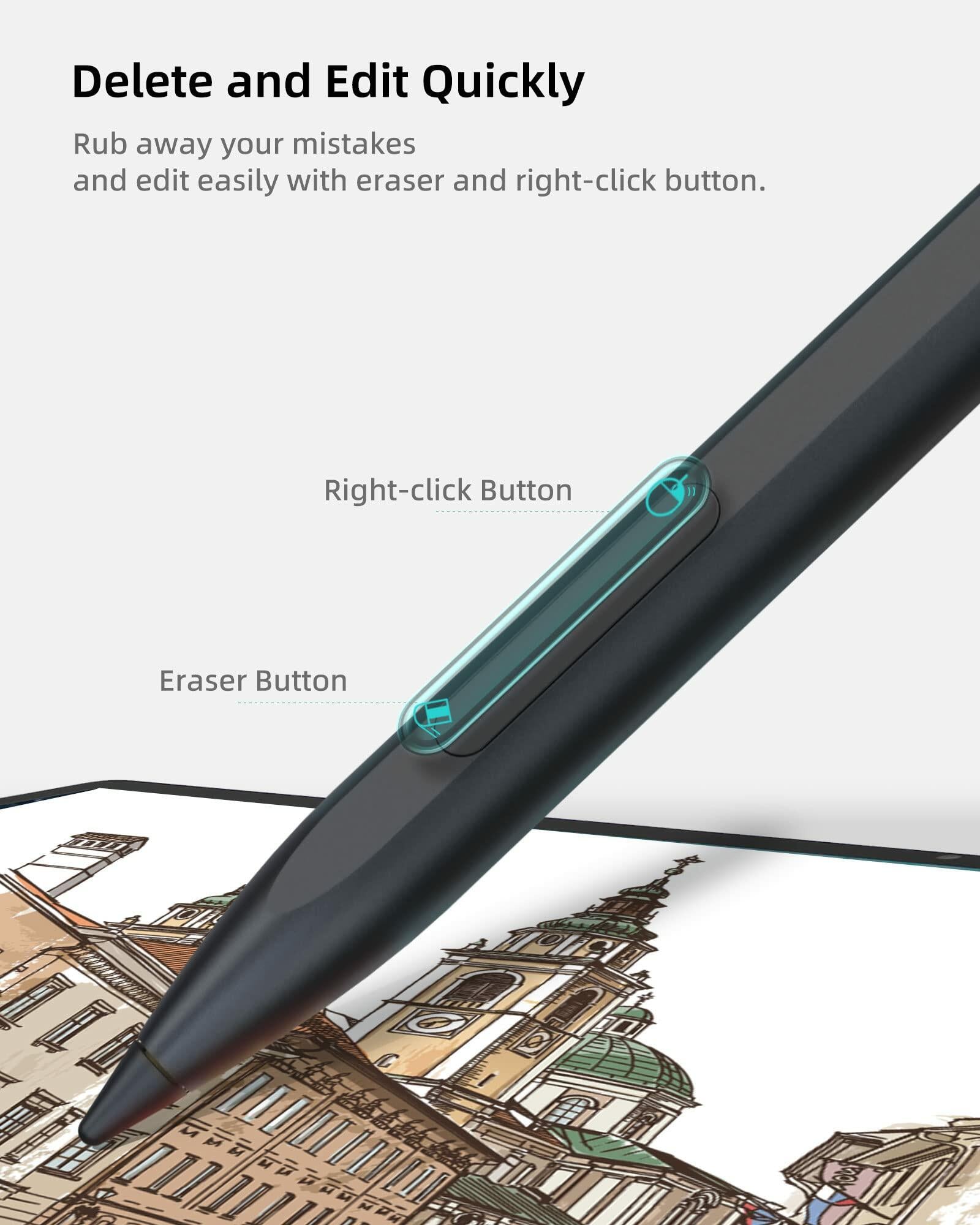 Metapen Stylus Pen M1 for Microsoft Surface (75-Day Battery Life, Smooth