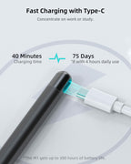 Metapen Stylus Pen M1 for Microsoft Surface (75-Day Battery Life, Smooth