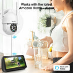 ANRAN 2K WiFi Security Camera Outdoor: 2.4/5GHz Dual-Band, Auto-Tracking, 2-Way