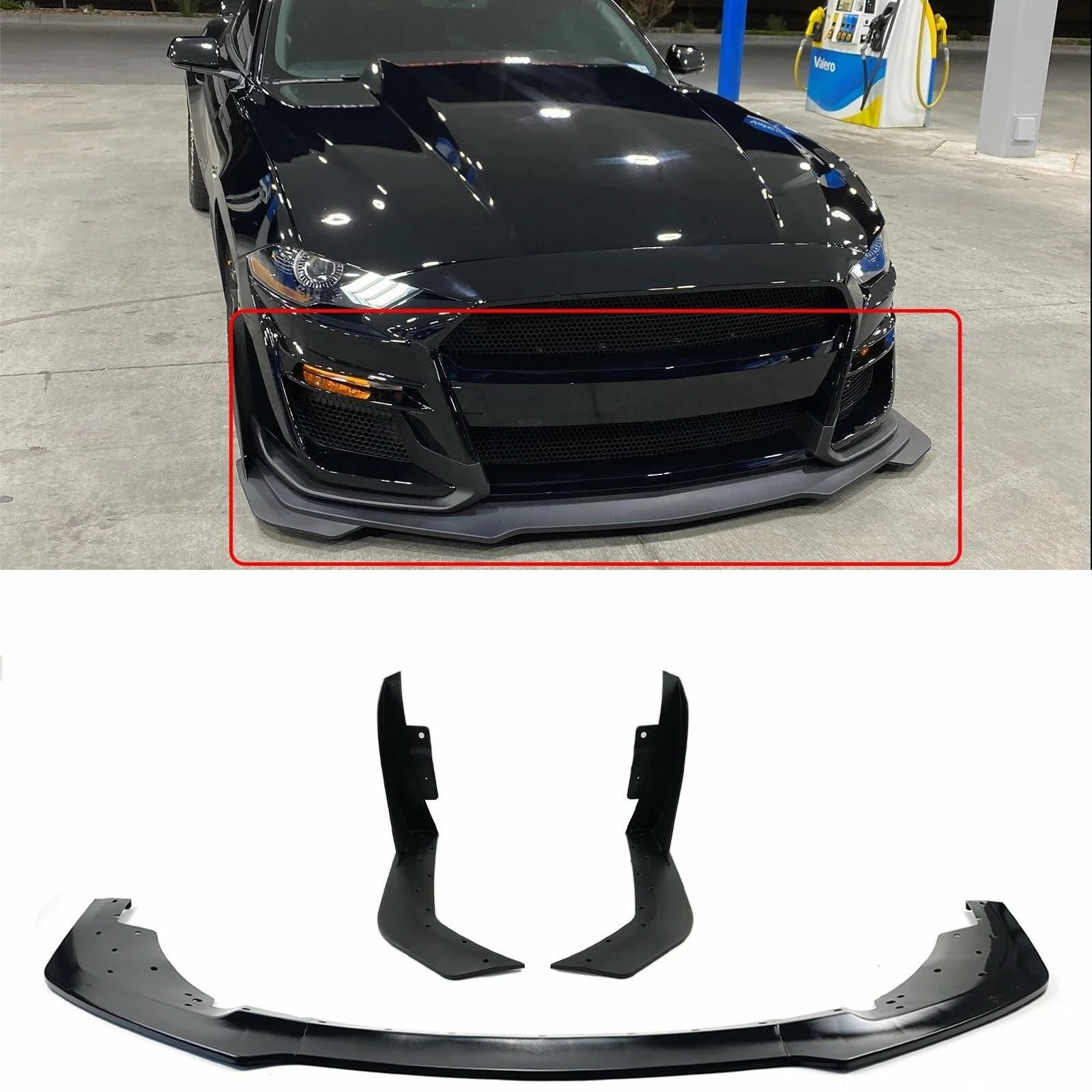 Compatible For Concepts Mustang GT500 Style Front Bumper Replacement Front