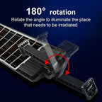 LOPUUFKJJ Solar Street Lights Outdoor Waterproof 200000LM 6500K 504 LED