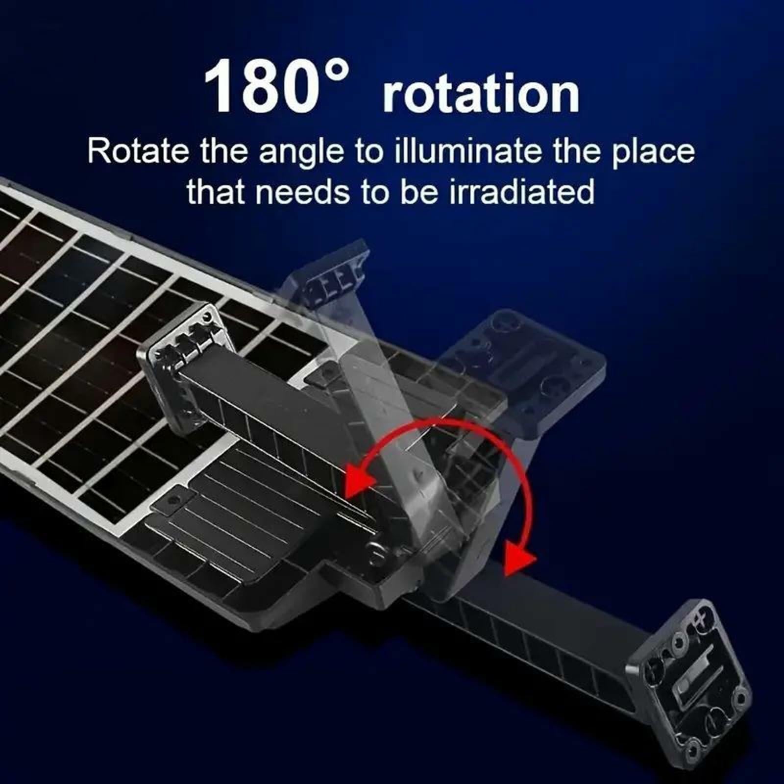 LOPUUFKJJ Solar Street Lights Outdoor Waterproof 200000LM 6500K 504 LED