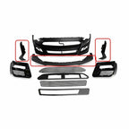 Compatible For Concepts Mustang GT500 Style Front Bumper Replacement Front