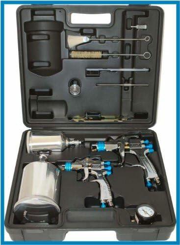 DeVilbiss 802342 StartingLine HVLP Gravity Spray Gun Kit, 2.7, Factory