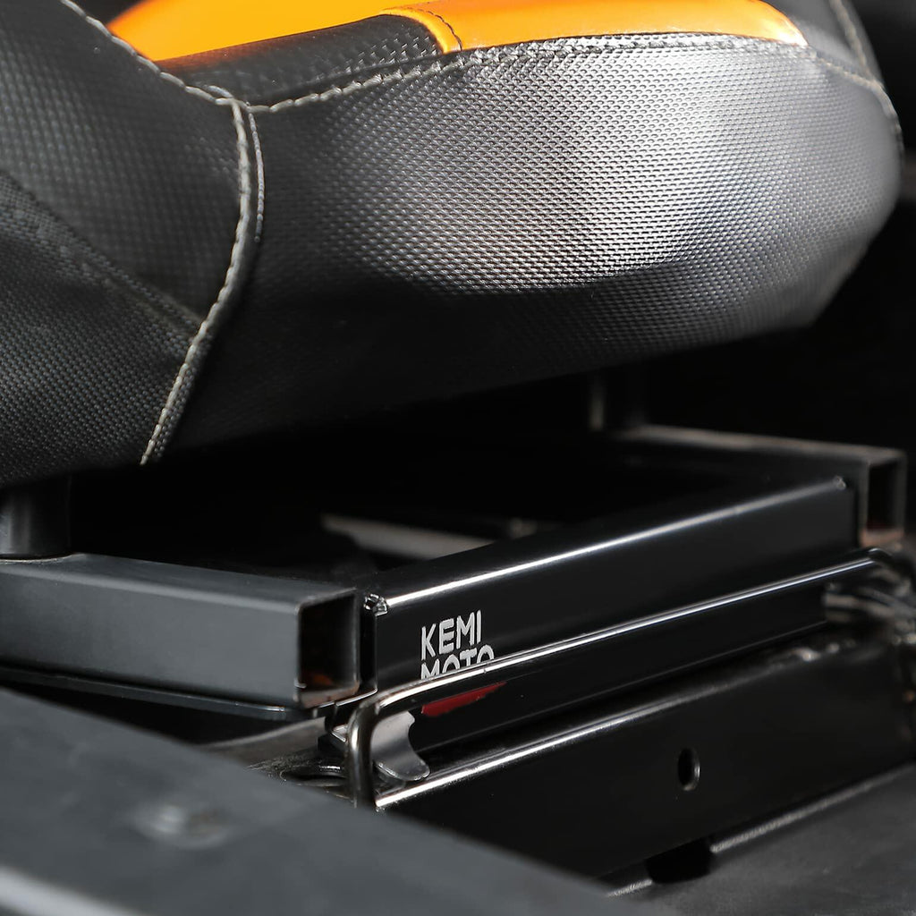 KEMIMOTO 1 Pack UTV Seat Lowering Base Accessories Thick Steel Lower Seat Base