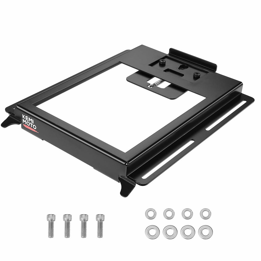 KEMIMOTO 1 Pack UTV Seat Lowering Base Accessories Thick Steel Lower Seat Base