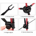 Portable Archery Recurve Bow Stand, Foldable Aluminum Alloy Recurve Bow Holder