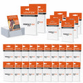 2500ct Soft Card Sleeves 2.6”x3.6“ Clear Penny Sleeve for Trading Cards Plastic