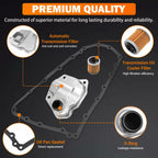 JF011E RE0F10A CVT Transmission Filter Kit with Oil Cooler Filter & Pan Gasket