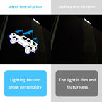 2 PCS LED Car Door Logo Lights Compatible for 4Runner 2010-present Courtesy