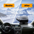 Car Heater 12V- 150W Portable Auto Heater Car Defroster With Plug-in Cigarrete