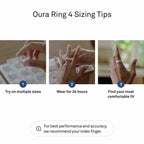 Oura Ring 4 - Gold - Size 8 - Sleep, Activity, Women’s Health, AI Advisor, Up to