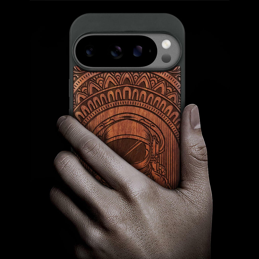 Carveit Magnetic Wooden Case for Google Pixel 10 / Pixel 10 Pro Case, Wood