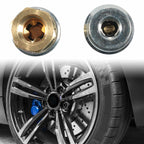 VOCUE Heavy-Duty Metal Air Nozzle with Quick Connector,Closed Flows Tire
