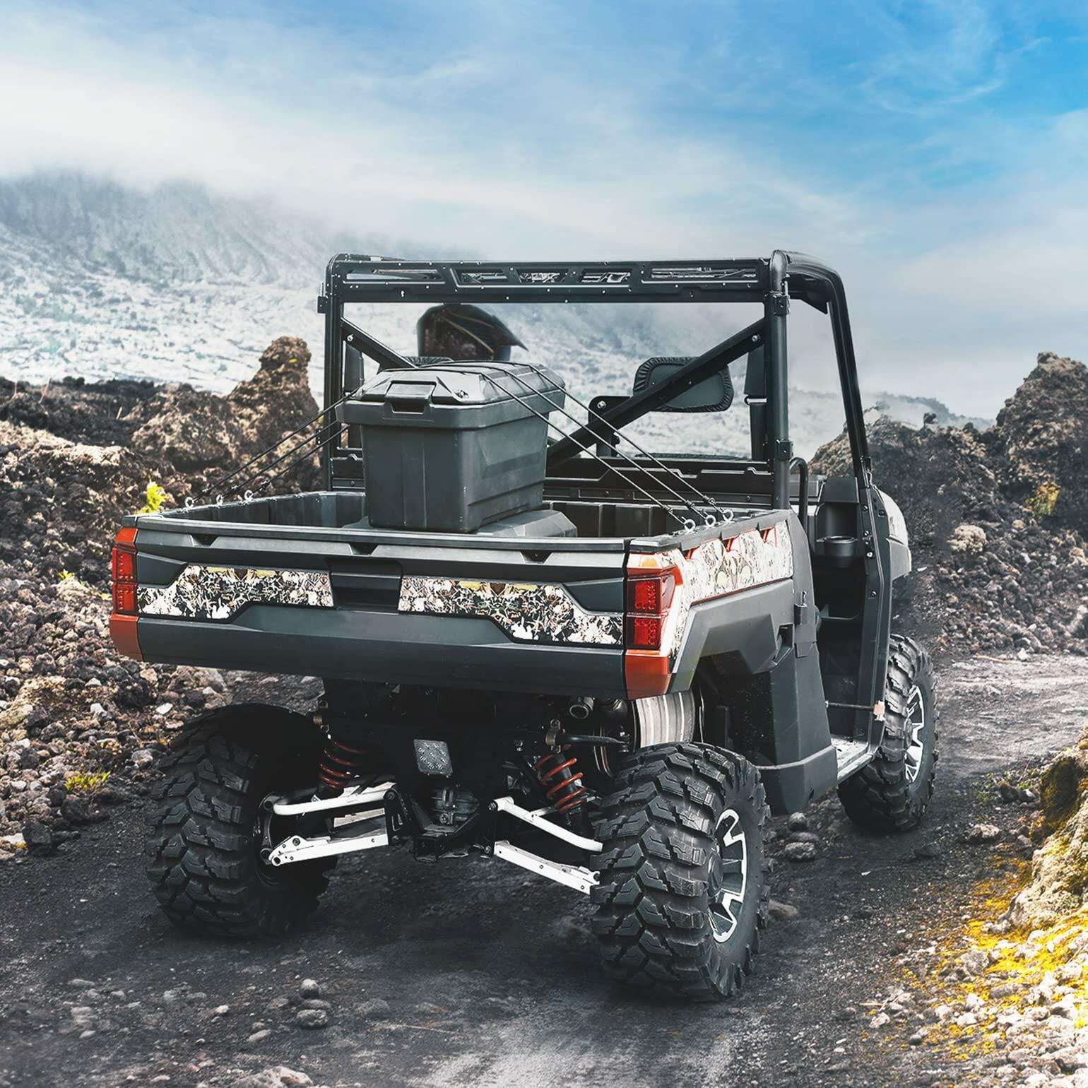 KEMIMOTO UTV Tie Down Anchor Compatible with Polaris Ranger 1000 XP 900 XP 800
