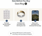 Oura Ring 4 - Gold - Size 8 - Sleep, Activity, Women’s Health, AI Advisor, Up to