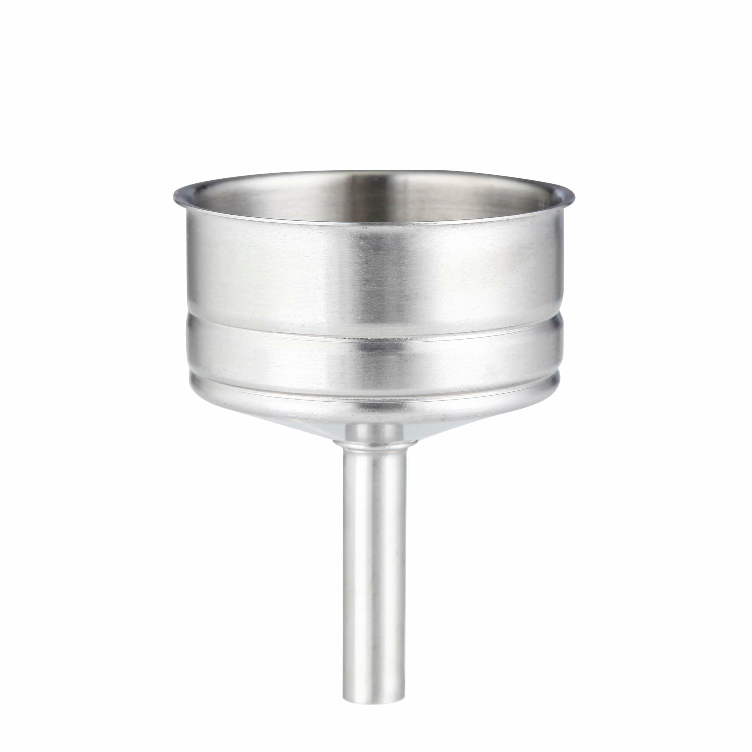 Easyworkz Stainless Steel Coffee Funnel Filter, Espresso Maker Replacement,4 cup