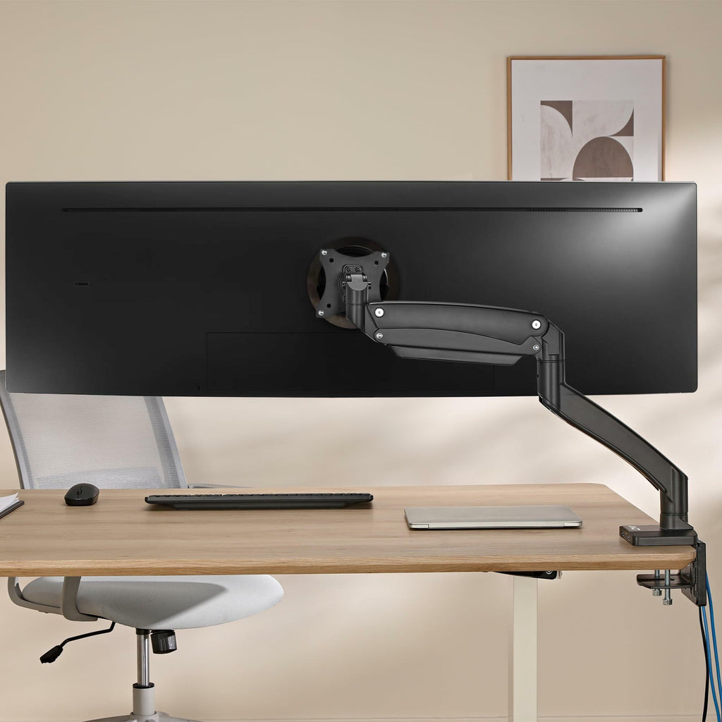 AVLT Single Monitor Arm and Reinforcement Plate