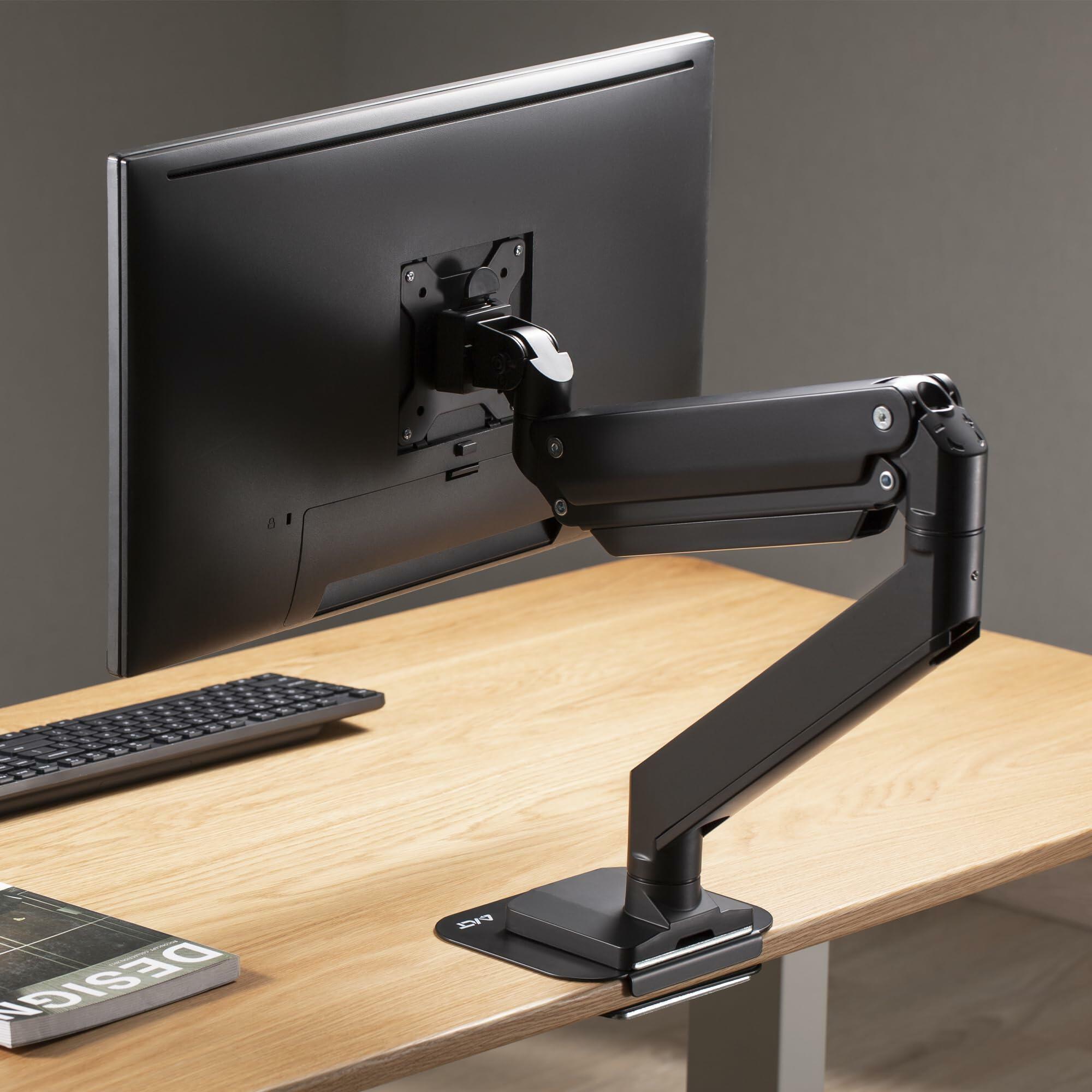 AVLT Single Monitor Arm and Reinforcement Plate