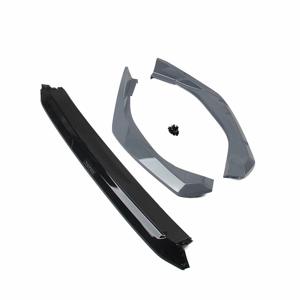 Front Spoiler Lip Lower Blade Splitter Cover Trim Compatible for Honda 11.5th