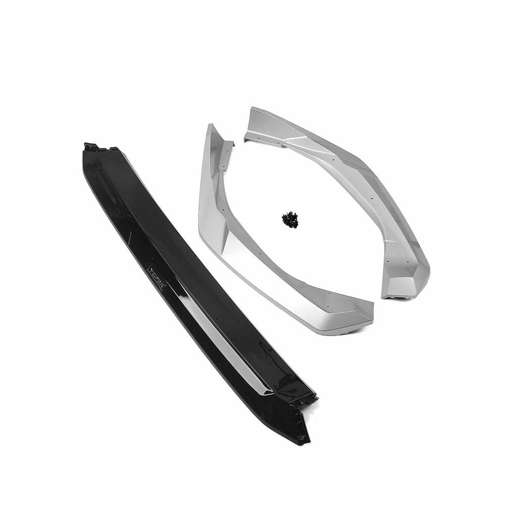 Front Spoiler Lip Lower Blade Splitter Cover Trim Compatible for Honda 11.5th