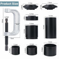10PCS Heavy Duty Ball Joint Press Kit, Ball Joint Repair Removal Tool Kit, Ball