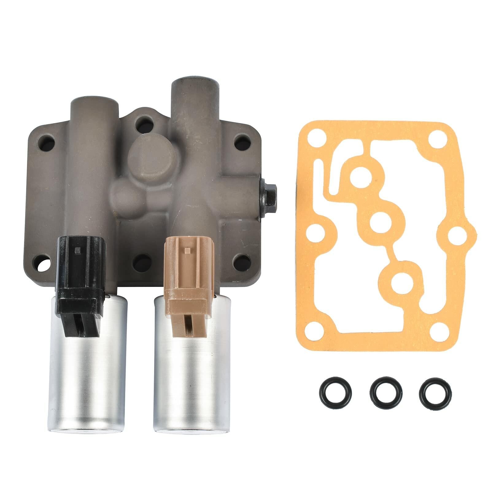 Vahaha Transmission Dual Linear Shift Solenoid w/Gasket Replacement for Honda