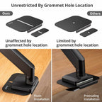 AVLT Single Monitor Arm and Reinforcement Plate