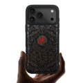 Carveit Magnetic Case for iPhone 17 Pro Max Case, Wood Artisan Engraved &