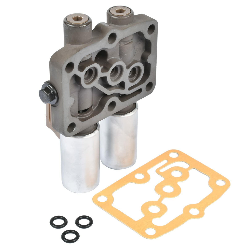 Vahaha Transmission Dual Linear Shift Solenoid w/Gasket Replacement for Honda