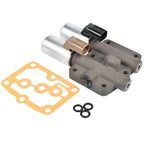 Vahaha Transmission Dual Linear Shift Solenoid w/Gasket Replacement for Honda