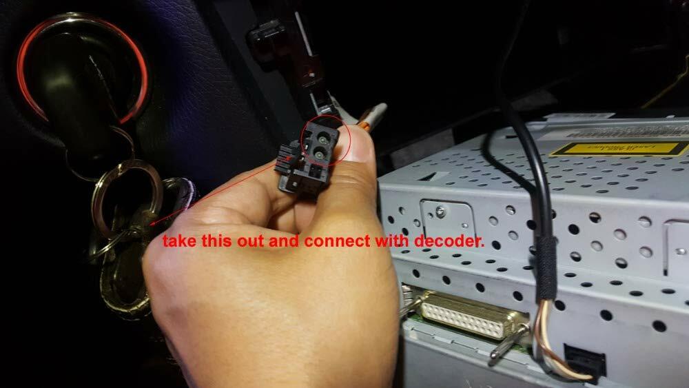 LEXXSON Optic Fiber Decoder for Mercedes-Benz ML/GL/R Class/CLS/S W221/Cayenne